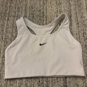 Nike White Sports Bra